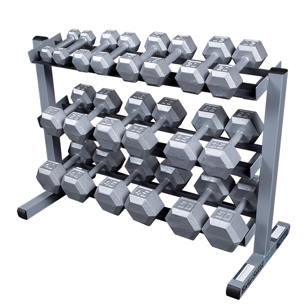 Body solid dumbbell cheap rack